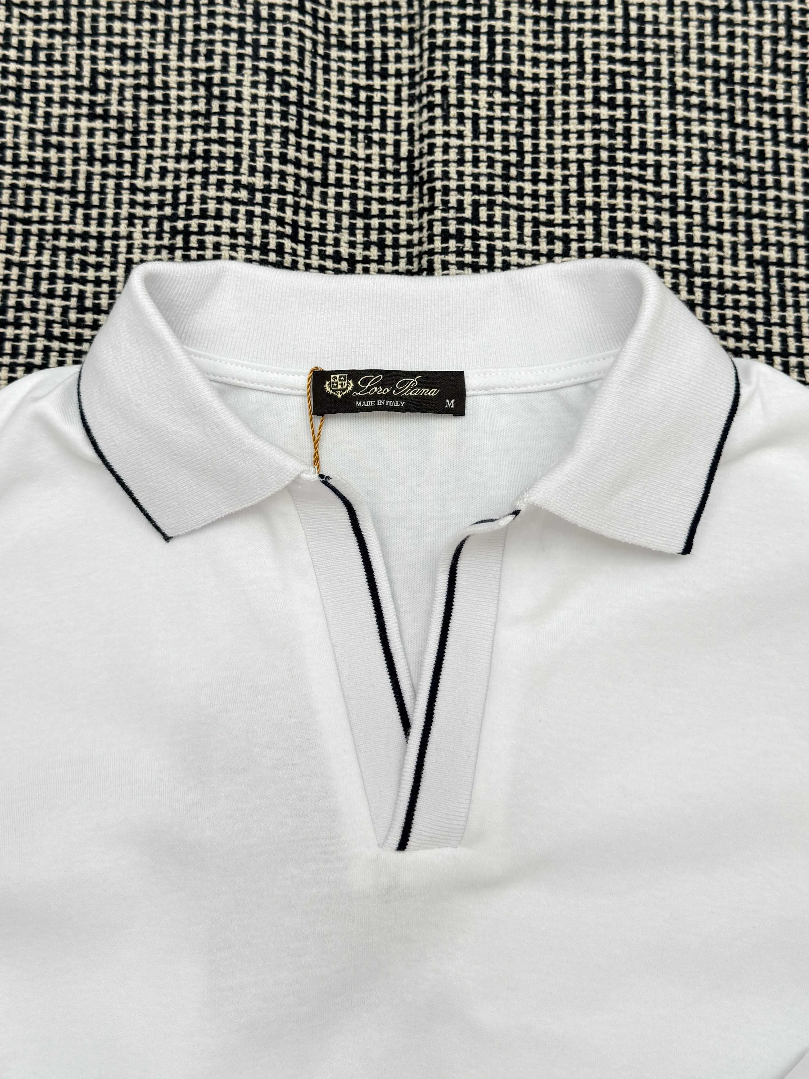 Loro Piana V-neck polo shirt S/M/L/XL
